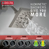 T14499-SS-PR Pivotal Monitor 14 Series H2Okinetic Tub and Shower Trim, Lumicoat Stainless