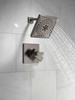 T17243-KS-PR Trillian 17 Series H2Okinetic Shower Only Trim, Lumicoat Black Stainless