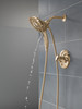 T17289-CZ-PR Tetra 17 Series Shower Trim, Lumicoat Champagne Bronze