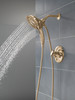 T17289-CZ-PR Tetra 17 Series Shower Trim, Lumicoat Champagne Bronze