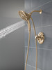 T17289-CZ-PR Tetra 17 Series Shower Trim, Lumicoat Champagne Bronze
