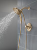 T17289-CZ-PR Tetra 17 Series Shower Trim, Lumicoat Champagne Bronze