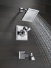 T17451-WE Dryden Monitor 17 Series Tub & Shower Trim, Chrome