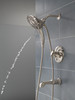 T17489-SS-PR Tetra 17 Series Tub Shower Trim, Lumicoat Stainless