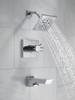 T17499-PR Pivotal Monitor 17 Series H2Okinetic Tub and Shower Trim, Lumicoat Chrome