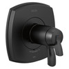 T17T076-BL Stryke 17 Thermostatic Valve Only, Matte Black