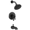 T17T456-BL Dorval TempAssure 17T Series Tub & Shower Trim, Matte Black
