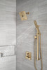 T24867-CZ Ara Angular Modern Monitor 14 Series Valve Trim with 3-Setting Integrated Diverter, Champagne Bronze