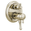 T27T997-PN Cassidy Traditional TempAssure 17T Series Valve Trim with 6-Setting Integrated Diverter, Polished Nickel