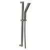51799-KS-PR Universal Showering Components H2Okinetic 3-Setting Slide Bar Hand Shower, Lumicoat Black Stainless