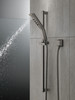 51799-KS-PR Universal Showering Components H2Okinetic 3-Setting Slide Bar Hand Shower, Lumicoat Black Stainless