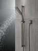 51799-KS-PR Universal Showering Components H2Okinetic 3-Setting Slide Bar Hand Shower, Lumicoat Black Stainless