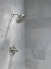 52487-SS-PR Universal Showering Components H2Okinetic 4-Setting Shower Head with Ultrasoak, Lumicoat Stainless