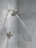 52487-SS-PR Universal Showering Components H2Okinetic 4-Setting Shower Head with Ultrasoak, Lumicoat Stainless