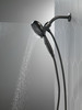 54810-BL-PK Universal Showering Components 7-Setting SureDock Magnetic Hand Shower, Matte Black
