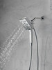 58473-PR25 Universal Showering Components H2Okinetic In2ition 4-Setting Two-in-One Shower, Lumicoat Chrome