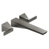T5743-KS-PR-WL Trillian Delta Trillian Wall Mount Tub Filler Trim, Lumicoat Black Stainless