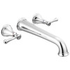 T5797-WL Cassidy Delta Cassidy Wall Mounted Tub Filler, Chrome