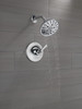 H566 Dorval Handle 1L Volume FM Tub Filler 14S, Chrome