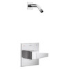 T14243-PR-LHD Trillian 14 Series Shower Only LHD, Lumicoat Chrome