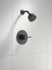 T14259-BL-PP Modern Monitor 14 Series Shower Trim, Matte Black