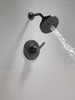 T14272-BL Galeon 14 Series Shower Trim with H2OKinetic, Matte Black