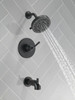 T14435-BL SAYLOR Monitor 14 Series Tub & Shower Trim, Matte Black