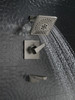T14443-KS-PR Trillian 14 Series H2Okinetic Tub Shower Trim, Lumicoat Black Stainless