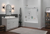 T14467-SS-PP Modern Monitor 14 Series Tub & Shower Trim, Stainless