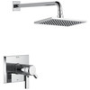 Pivotal TempAssure 17T Series H2Okinetic Shower Trim, Lumicoat Chrome in Lumicoat Chrome