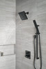 T24867-BL Ara Angular Modern Monitor 14 Series Valve Trim with 3-Setting Integrated Diverter, Matte Black