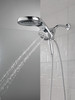 58680Universal Showering Components HydroRain H2Okinetic 5-Setting Two-in-One Shower Head, Chrome