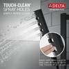 51140-BL Universal Showering Components H2Okinetic Hand Shower 1.75 GPM w/Slide Bar 4S, Matte Black