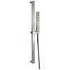 51567-SS-PR Universal Showering Components H2Okinetic Single-Setting Slide Bar Hand Shower, Lumicoat Stainless