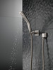 55799-SS-PR Universal Showering Components H2Okinetic 3-Setting Wall Mount Hand Shower, Lumicoat Stainless