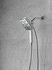 58473-PR Universal Showering Components H2Okinetic In2ition 4-Setting Two-in-One Shower, Lumicoat Chrome
