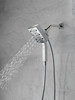 58473-PR Universal Showering Components H2Okinetic In2ition 4-Setting Two-in-One Shower, Lumicoat Chrome