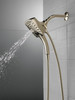 58474-PN-PR25 Universal Showering Components H2Okinetic In2ition 5-Setting Two-in-One Shower, Lumicoat Polished Nickel