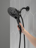 58620-BL-PK Universal Showering Components In2ition H2Okinetic 5-Setting Two-in-One Shower, Matte Black