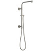 58810-SS-PR Universal Showering Components Emerge 18" Round Shower Column, Lumicoat Stainless