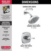 T14276 Stryke 14 Series Shower Only, Chrome