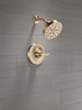T14289-CZ-PR Tetra 14 Series Shower Trim, Lumicoat Champagne Bronze