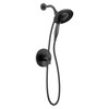 T17235-BL-I SAYLOR Monitor 17 Series Shower Trim with In2ition, Matte Black
