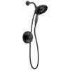 T17235-BL-I SAYLOR Monitor 17 Series Shower Trim with In2ition, Matte Black