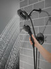 T17235-BL-I SAYLOR Monitor 17 Series Shower Trim with In2ition, Matte Black