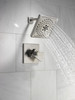 T17243-SS-PR Trillian 17 Series H2Okinetic Shower Only Trim, Lumicoat Stainless