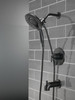 T17435-BL-I SAYLOR Monitor 17 Series Tub & Shower Trim with In2ition, Matte Black