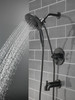 T17435-BL-I SAYLOR Monitor 17 Series Tub & Shower Trim with In2ition, Matte Black