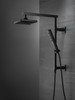 59140-BL-PK Universal Showering Components H2Okinetic 4-Setting Hand Shower, Matte Black