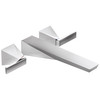 T5743-PR-WL Trillian Delta Trillian Wall Mount Tub Filler Trim, Lumicoat Chrome